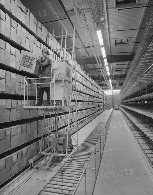 Pirelli Tyre Factory, Dalston Road, Carlisle, Cumbria, 29/10/1968. Creator: John Laing plc.