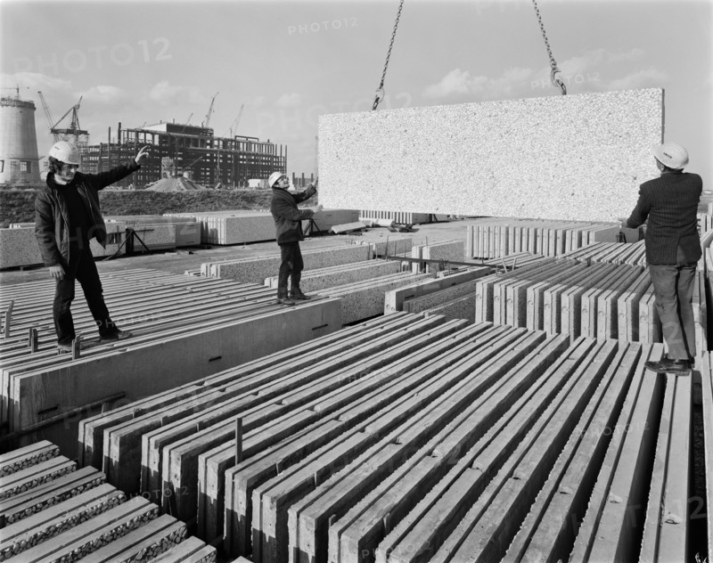 Grain Power Station, Grain, Isle of Grain, Medway, 18/10/1973. Creator: John Laing plc.