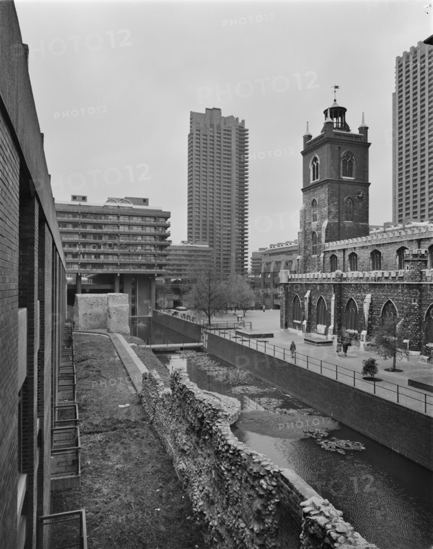 Barbican, City of London, Greater London Authority, 06/11/1974. Creator: John Laing plc.