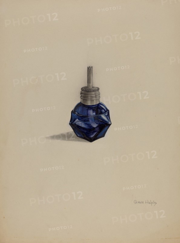 Lamp, c. 1937. Creator: Grace Halpin.