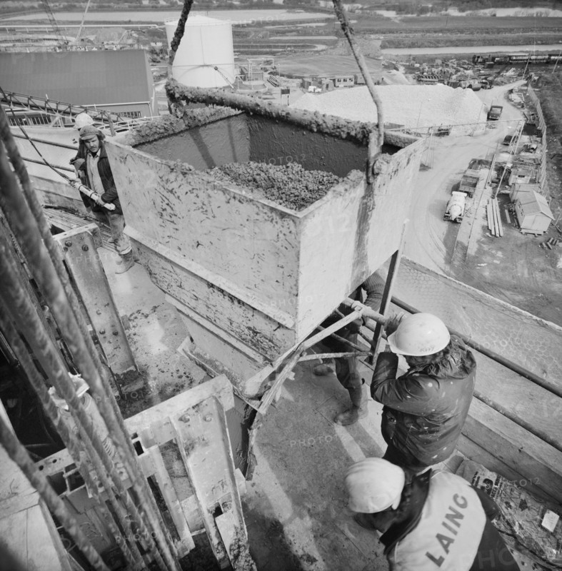 Newark Sugar Factory, Great North Road, Muskham, Newark, Nottinghamshire, 30/03/1977. Creator: John Laing plc.