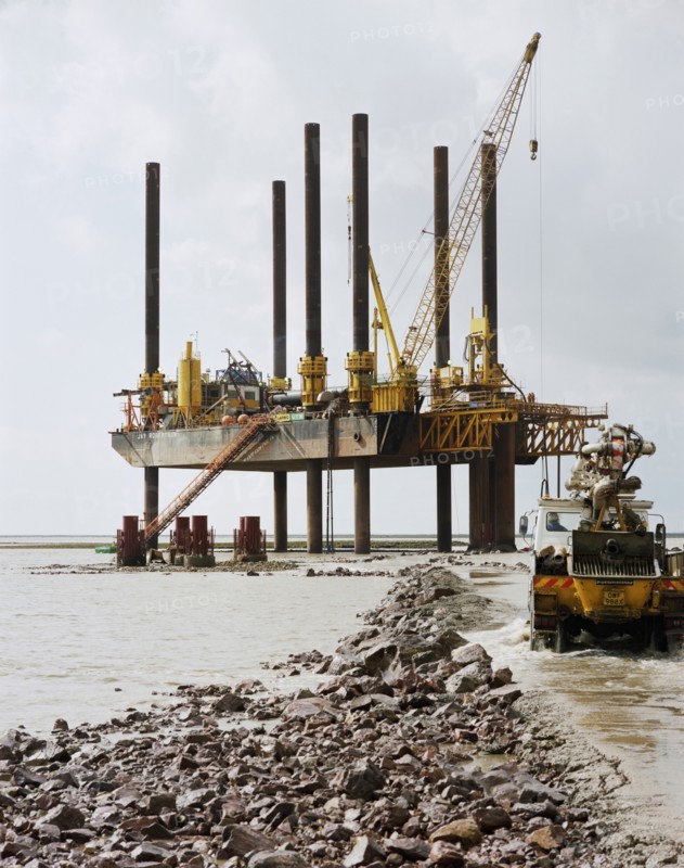 Second Severn Crossing, M4, New Passage, Pilning and Severn Beach, Gloucestershire, 14/09/1992. Creator: John Laing plc.