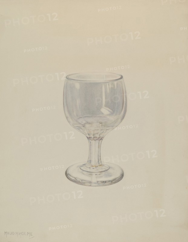Glass, 1935/1942. Creator: Maud M Holme.