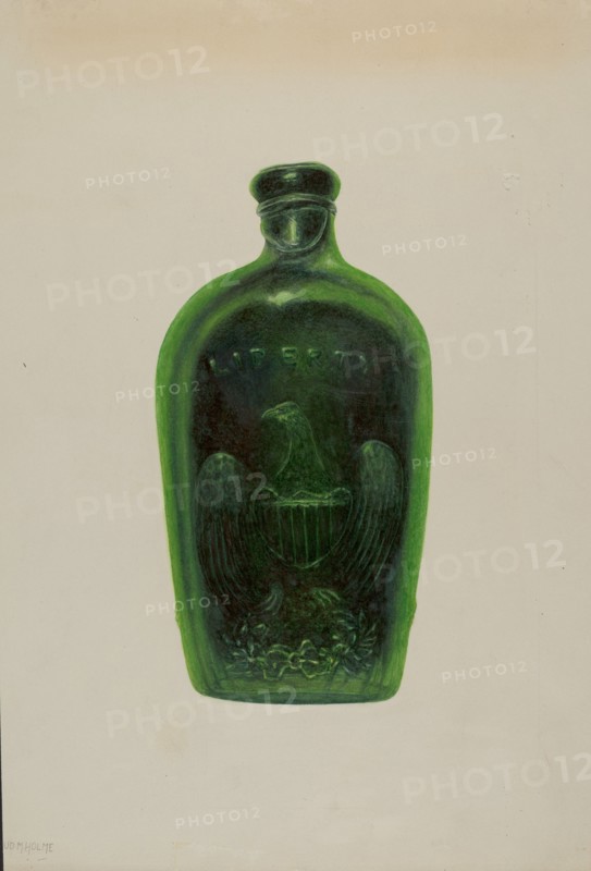 Liberty Bottle, 1935/1942. Creator: Maud M Holme.