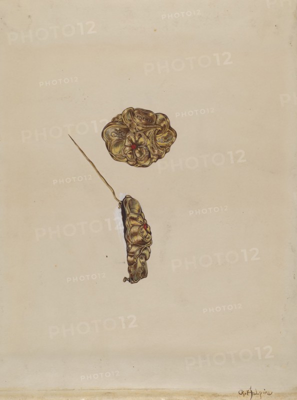 Brooch, c. 1936. Creator: Grace Halpin.