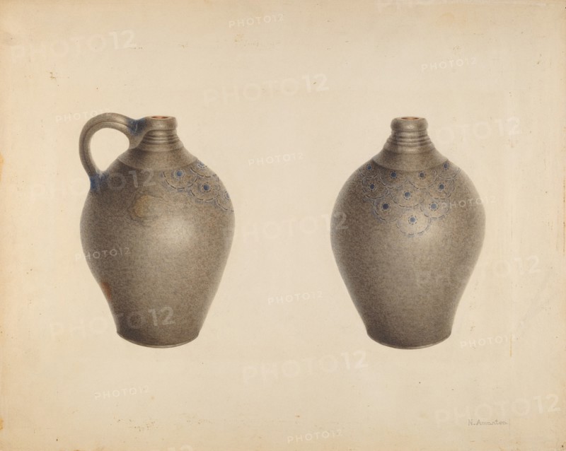 Jug, c. 1937. Creator: Nicholas Amantea.