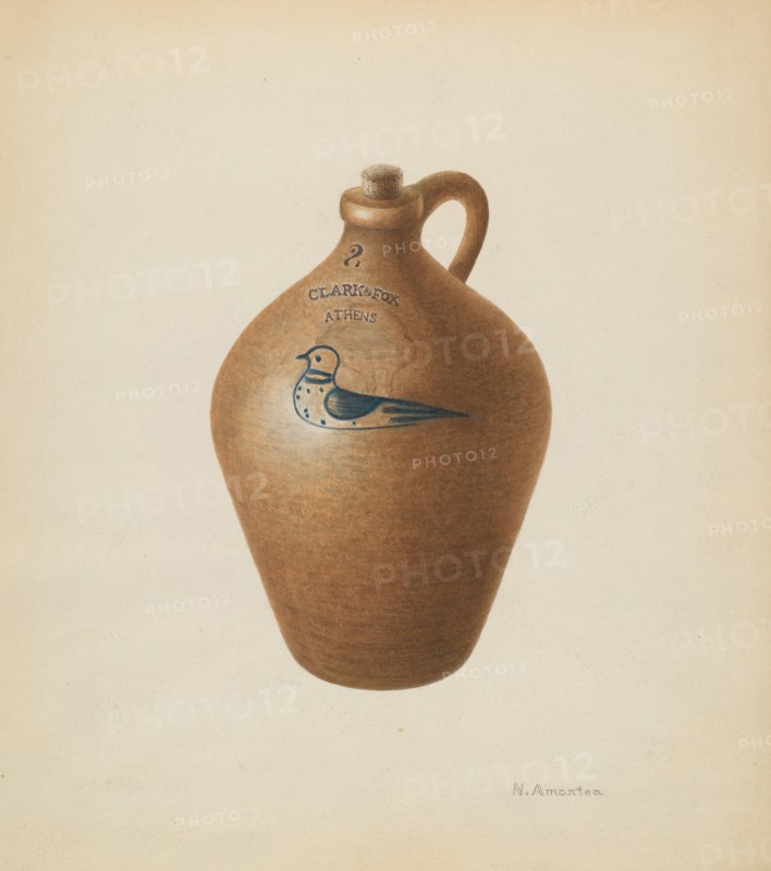 Jug, c. 1938. Creator: Nicholas Amantea.