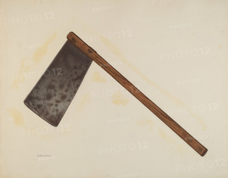 Chopping Knife, c. 1941. Creator: Nicholas Amantea.