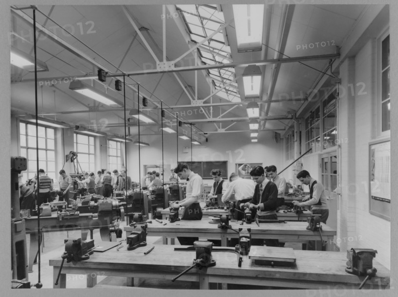 Carlisle Technical College, Strand Road, Carlisle, Cumbria, circa 1954. Creator: John Laing plc.