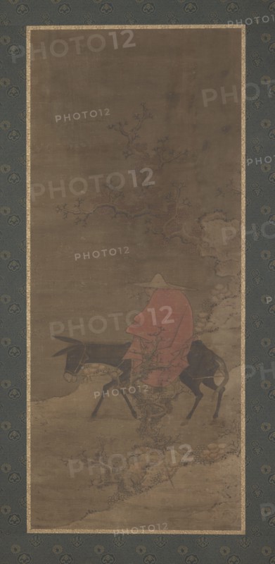 Riding Through Snow in Search of Plum Blossoms, Ming or Qing dynasty, 17th century. Creator: Unknown.
