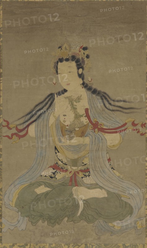 Willow-branch Guanyin, Ming dynasty, 17th century. Creator: Unknown.
