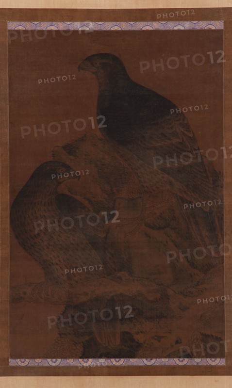 Two Eagles, Ming dynasty, 1368-1644. Creator: Unknown.