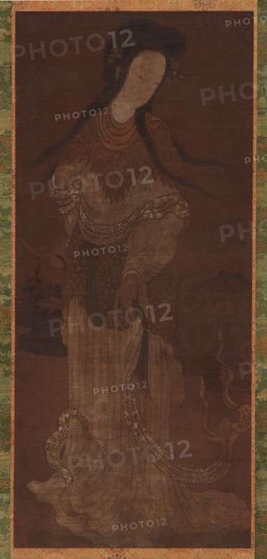 Standing Figure of a Female Immortal, Ming dynasty, 16th-17th century. Creator: Unknown.