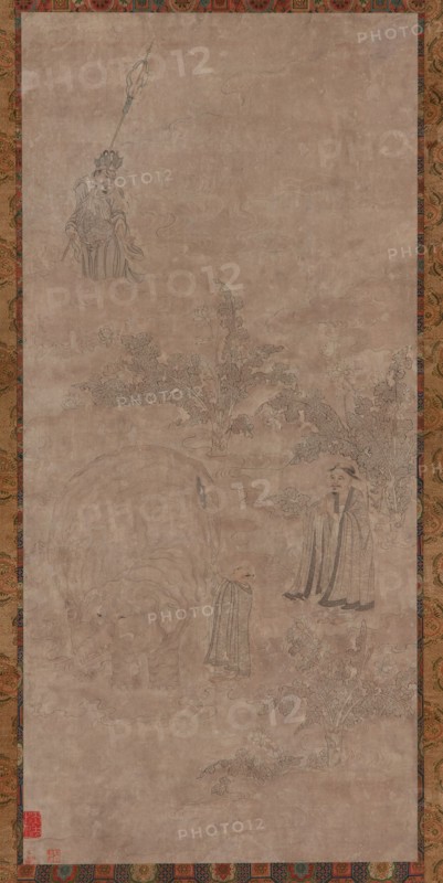 Washing the White Elephant, Ming dynasty, 16th-17th century. Creator: Unknown.