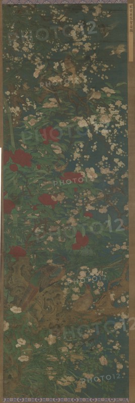 Birds and flowers, Ming dynasty, 15th-16th century. Creator: Unknown.