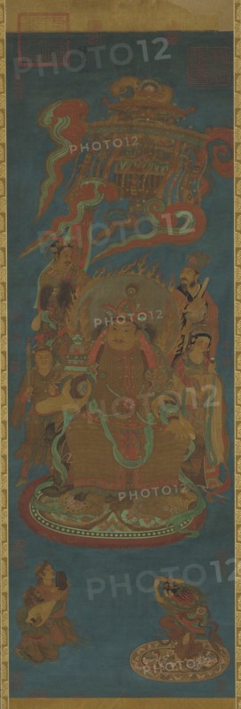 Vaisravana, Guardian King of the North, Yuan or Ming dynasty, 14th century. Creator: Unknown.