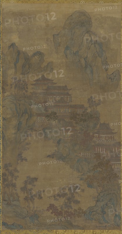 Palace in the Mountains, Ming dynasty, 16th-17th century. Creator: Unknown.