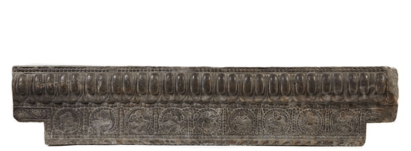 Lateral stretcher from the base of a funerary couch..., Period of Division, Northern Qi dynasty, 550 Creator: Unknown.