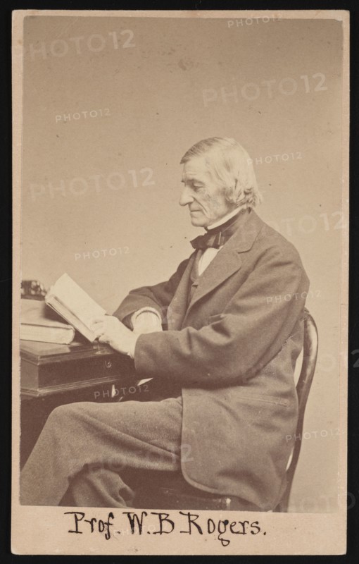 Portrait of William Barton Rogers (1804-1882), Between 1866 and 1873. Creator: Edward L Allen.