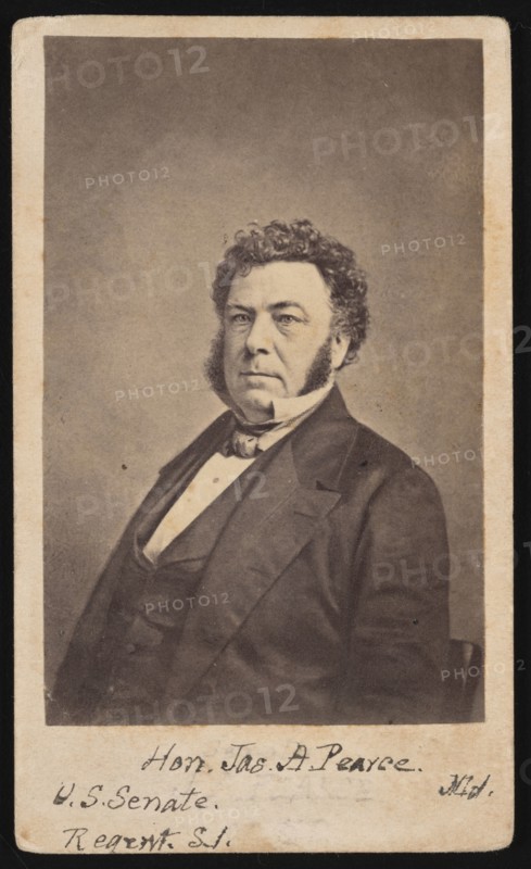 Portrait of James Alfred Pearce (1805-1862), Before 1862. Creator: Edward Anthony.