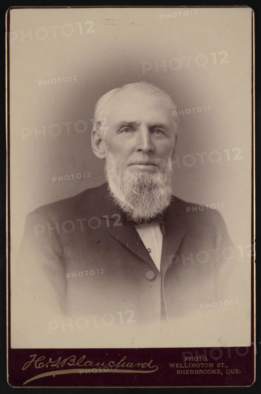 Portrait of Charles Stewart Channell (1820-1906), 1896. Creator: HG Blauchard.