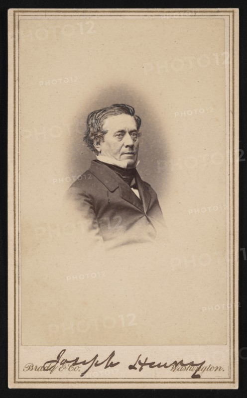 Portrait of Joseph Henry (1797-1878), Between 1858 and 1869. Creator: Brady's National Photographic Portrait Galleries.