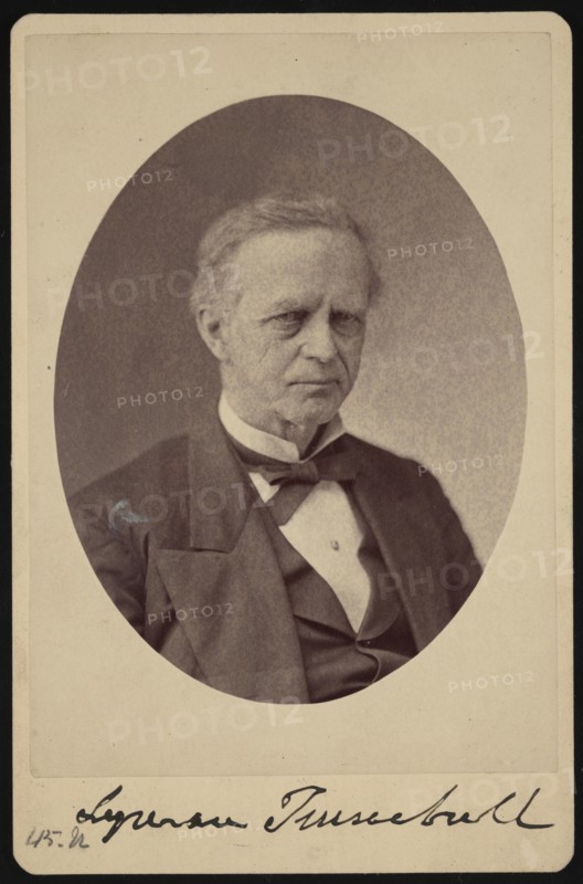 Portrait of Lyman Trumbull (1813-1896), Between 1868 and 1881. Creator: Brady's National Photographic Portrait Galleries.