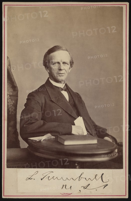 Portrait of Lyman Trumbull (1813-1896), Before 1876. Creator: John Carbutt.