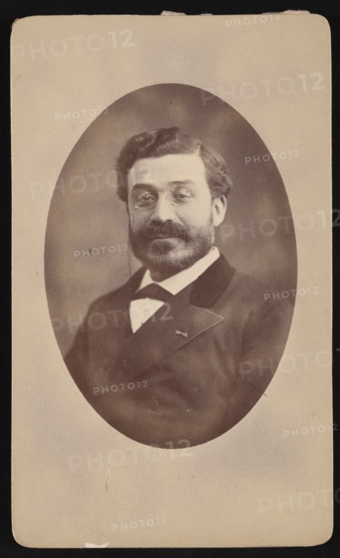Portrait of Louis Laurent Simonin (1830-1886), Before 1876. Creator: Cayol Freres.