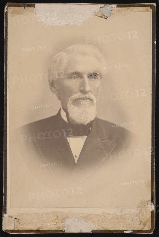 Portrait of Otho Robards Singleton (1814-1889), Before 1889. Creator: Luke C Dillon.