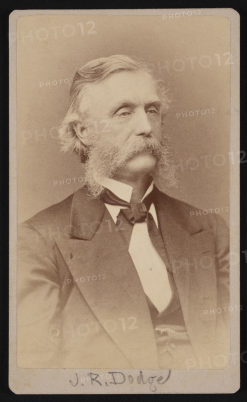 Portrait of Jacob Richards Dodge (1823-1902), 1878. Creator: Samuel Montague Fassett.