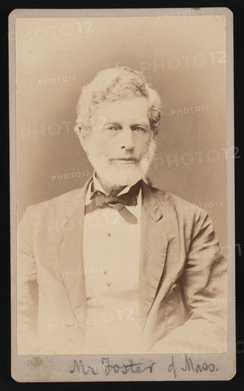 Portrait of Mr. Foster of Massachusetts, Between 1876 and 1880. Creator: Samuel Montague Fassett.
