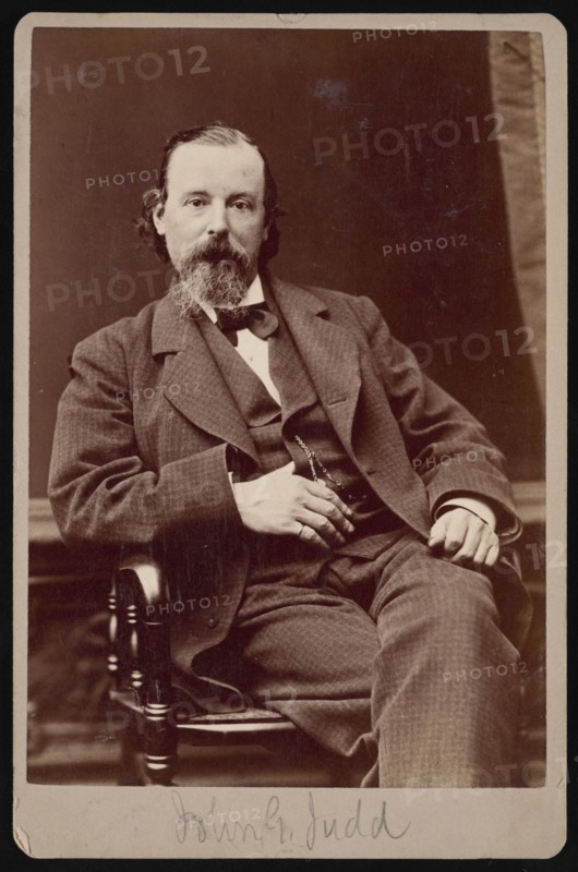 Portrait of John Gough Judd (1824-1895), Between 1876 and 1880. Creator: Samuel Montague Fassett.