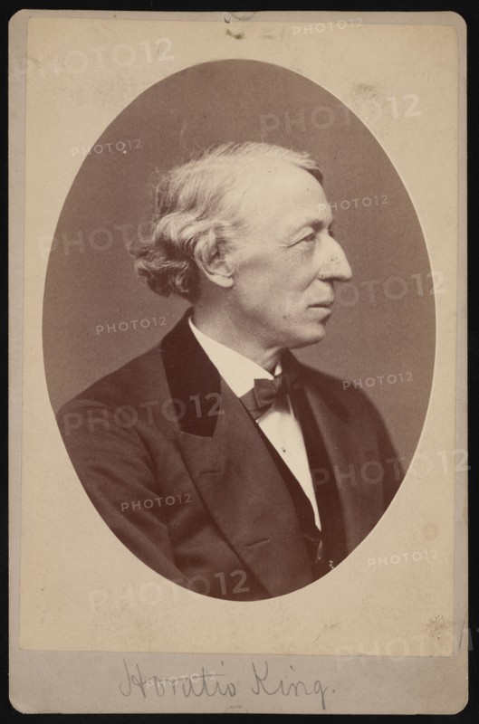 Portrait of Horatio King (1811-1897), Between 1876 and 1880. Creator: Samuel Montague Fassett.