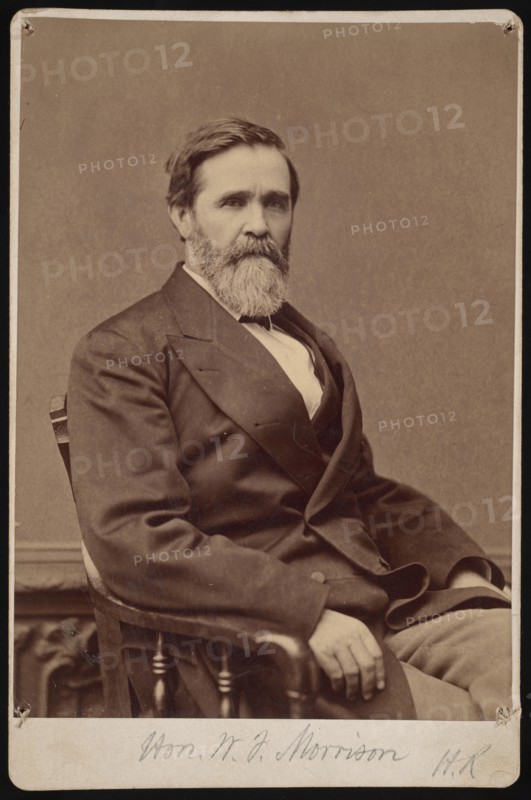 Portrait of Hon. W.F. Morrison, Between 1876 and 1880. Creator: Samuel Montague Fassett.