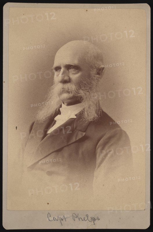 Portrait of Seth Ledyard Phelps (1824-1885), 1878. Creator: Samuel Montague Fassett.