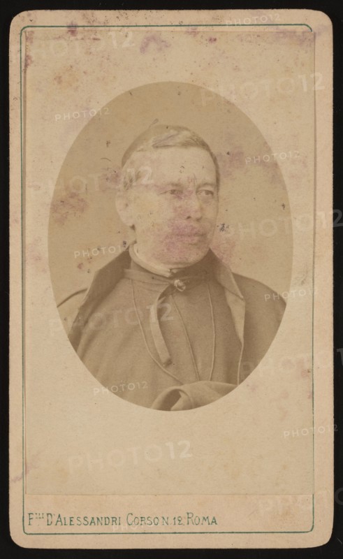 Portrait of Angelo Secchi (1818-1878), 1876. Creator: Fratelli D'Alessandri.