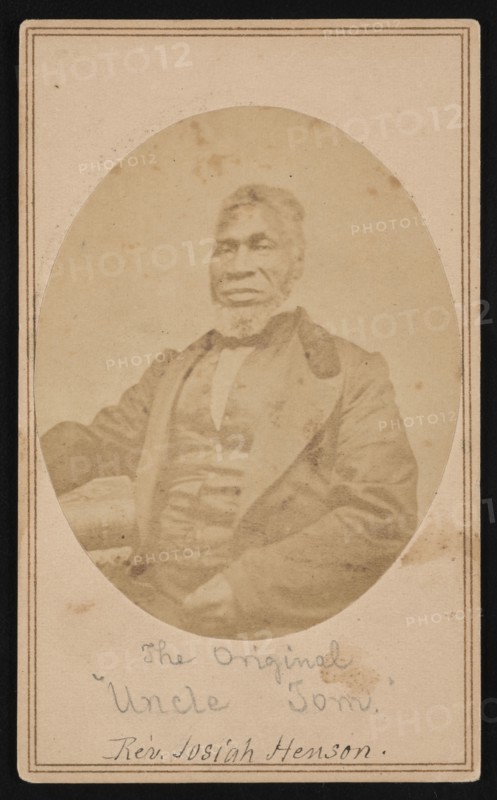Portrait of Reverend Josiah Henson (1789-1883), Between 1866 and 1869. Creator: Alexander Gardner.
