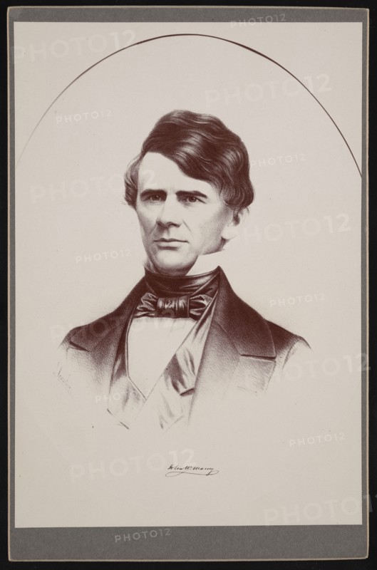 Portrait of John Walker Maury (1809-1855), 1855. Creator: Leopold Grozelier.