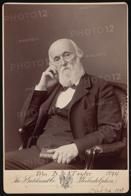 Portrait of William Bower Taylor (1821-1895), 1894. Creator: Frederick Gutekunst.