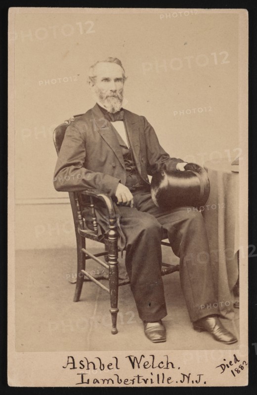 Portrait of Ashbel Welch (1809-1882), Before 1882. Creator: Frederick Gutekunst.