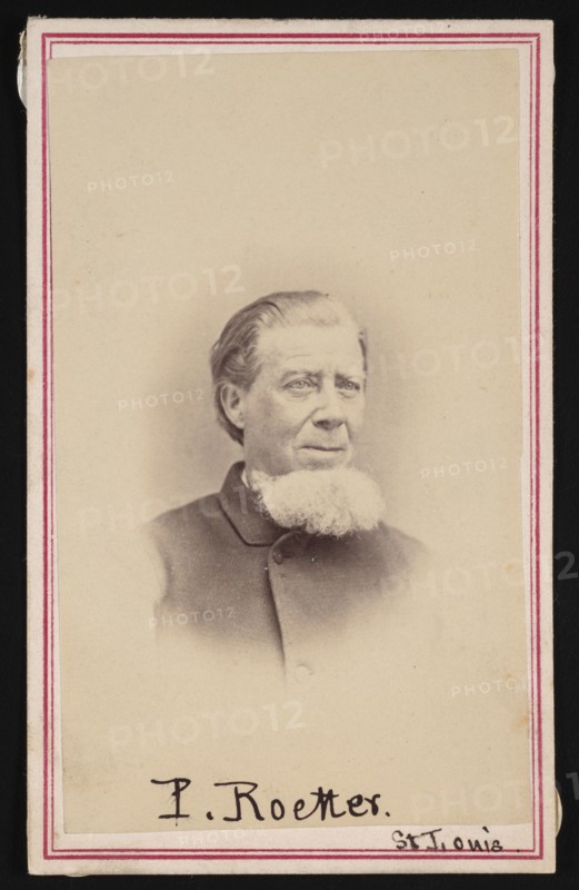 Portrait of Paulus Roetter (1806-1894), Before 1894. Creator: Hall's Capitol Gallery.