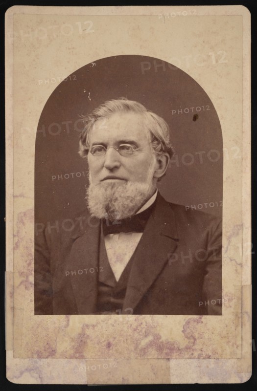 Portrait of Joseph Cummings (1817-1890), Before 1890. Creator: Hennigar & Gittings.