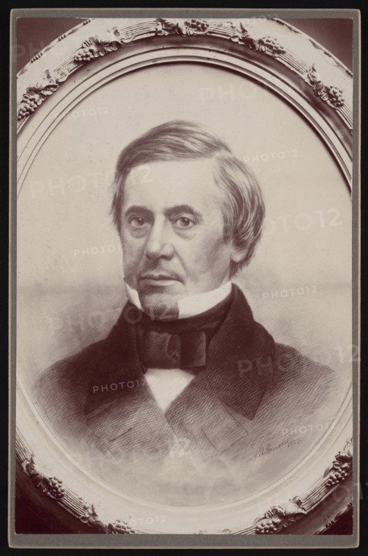 Portrait of Joseph Henry (1797-1878), 1857. Creator: AW Janvier.