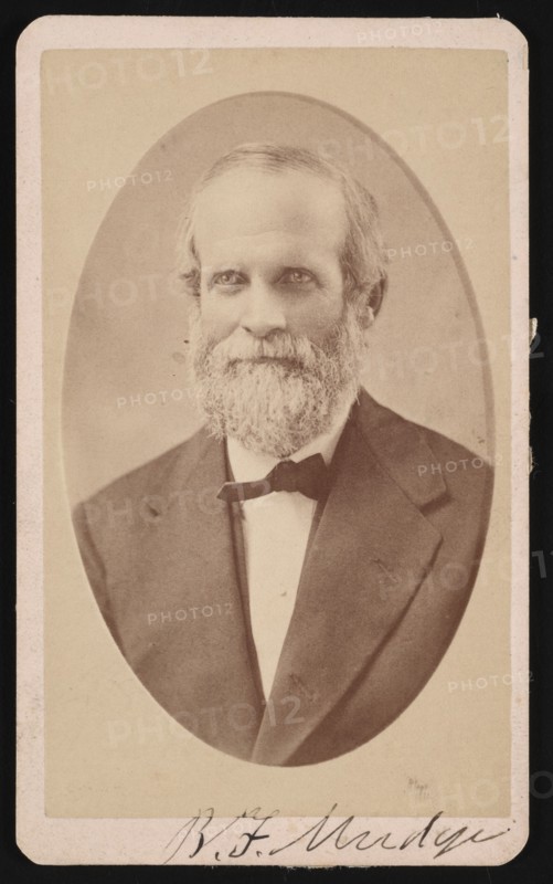 Portrait of Benjamin Franklin Mudge (1817-1879), July 1873. Creator: J Lee Knight.