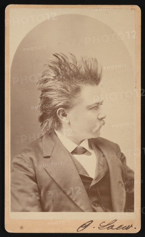 Portrait of Oscar Loew, Circa 1876. Creator: CH McCallister.