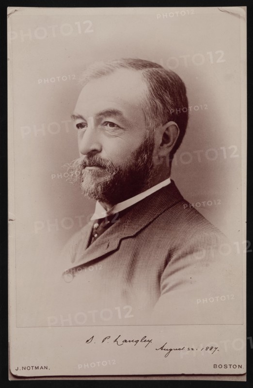 Portrait of Samuel Pierpont Langley (1834-1906), August 22, 1887. Creator: James Notman.