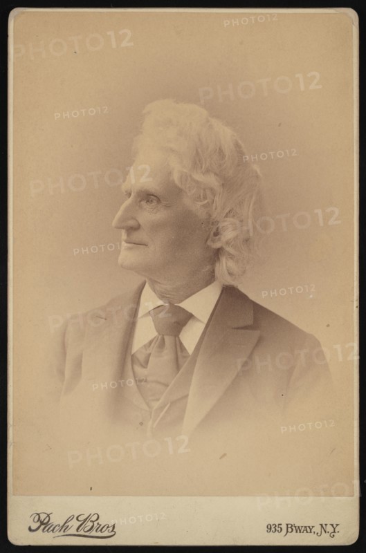 Portrait of James Dwight Dana (1813-1895), February 1895. Creator: Pach Bros.