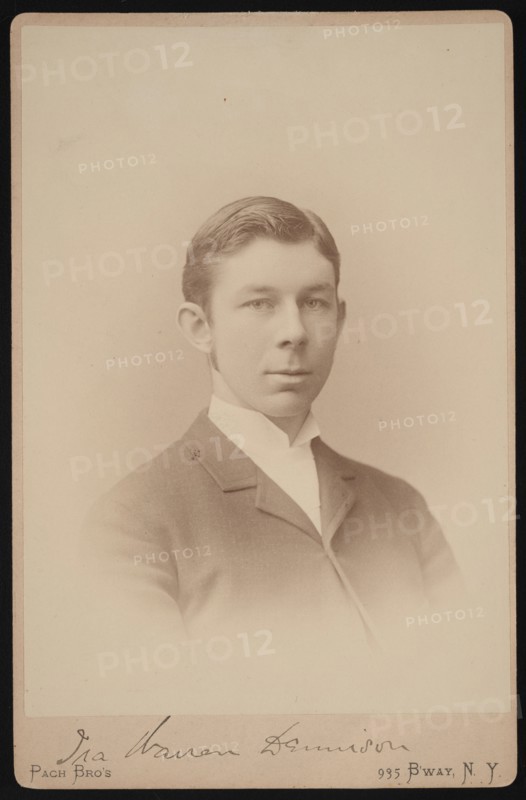 Portrait of Ira Warren Dennison, Between 1891 and 1893. Creator: Pach Bros.