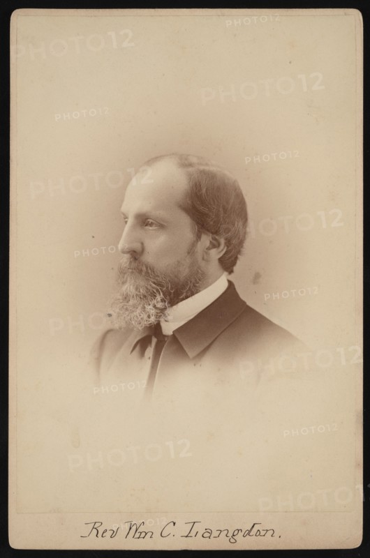 Portrait of Rev. William Chauncy Langdon (1831-1895), Circa 1881. Creator: Pach Bros.
